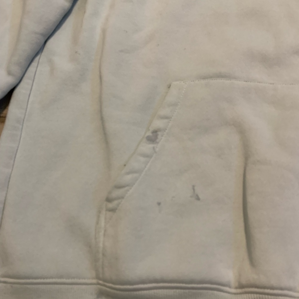 💜 H&M SpongeBob Squidward Embroidered Hoodie Regular Fit Light Mint Green Small - Picture 6 of 7